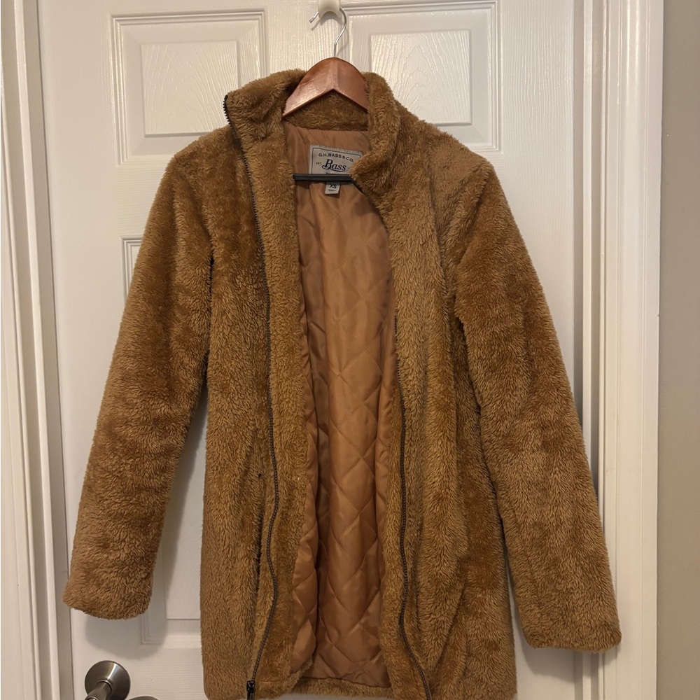 G.H. Bass & Co. Brown Teddy Jacket